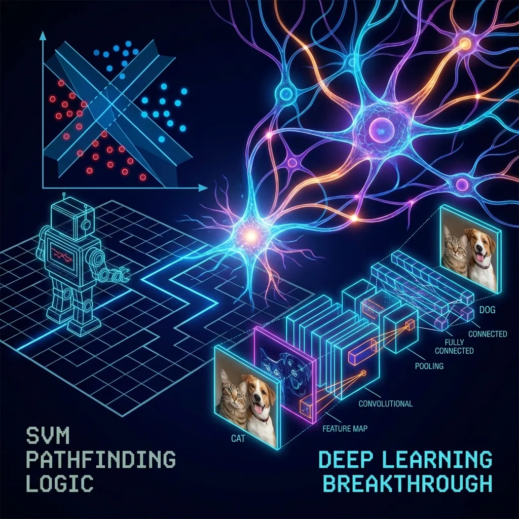 [AI 演進史 Part 1] 從 SVM 到 AlphaGo：我的 AI 覺醒之路