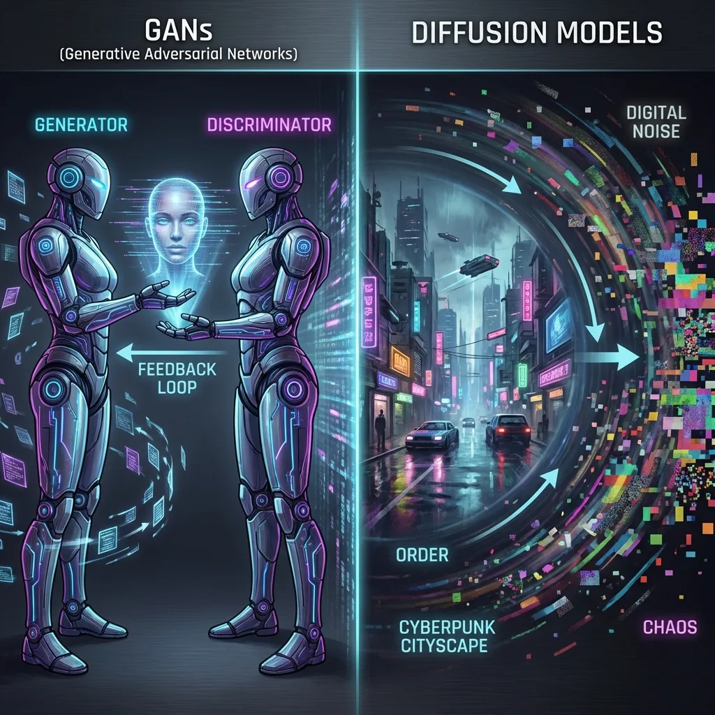 [AI 演進史 Part 2] 視覺的爆發：從 GAN 到 Stable Diffusion