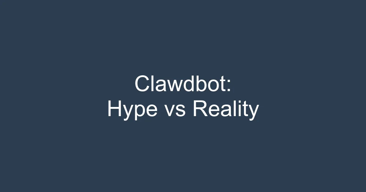 【太可怕了】Clawdbot 橫空出世！不用月費、資料絕不外洩、還會主動找你聊天？