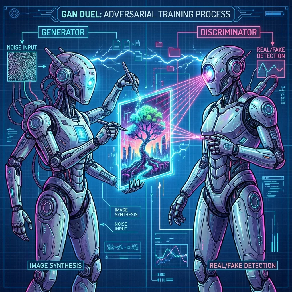 GAN Duel: Generator vs Discriminator